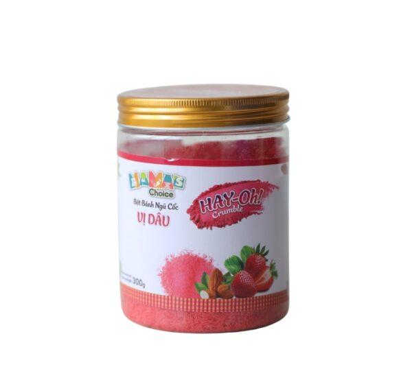 Bột Bánh Ngũ Cốc Vị Dâu Mama's Choice (300g)