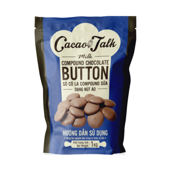 Sô Cô La Compound Sữa Dạng Nút Áo Cacao Talk (1kg)