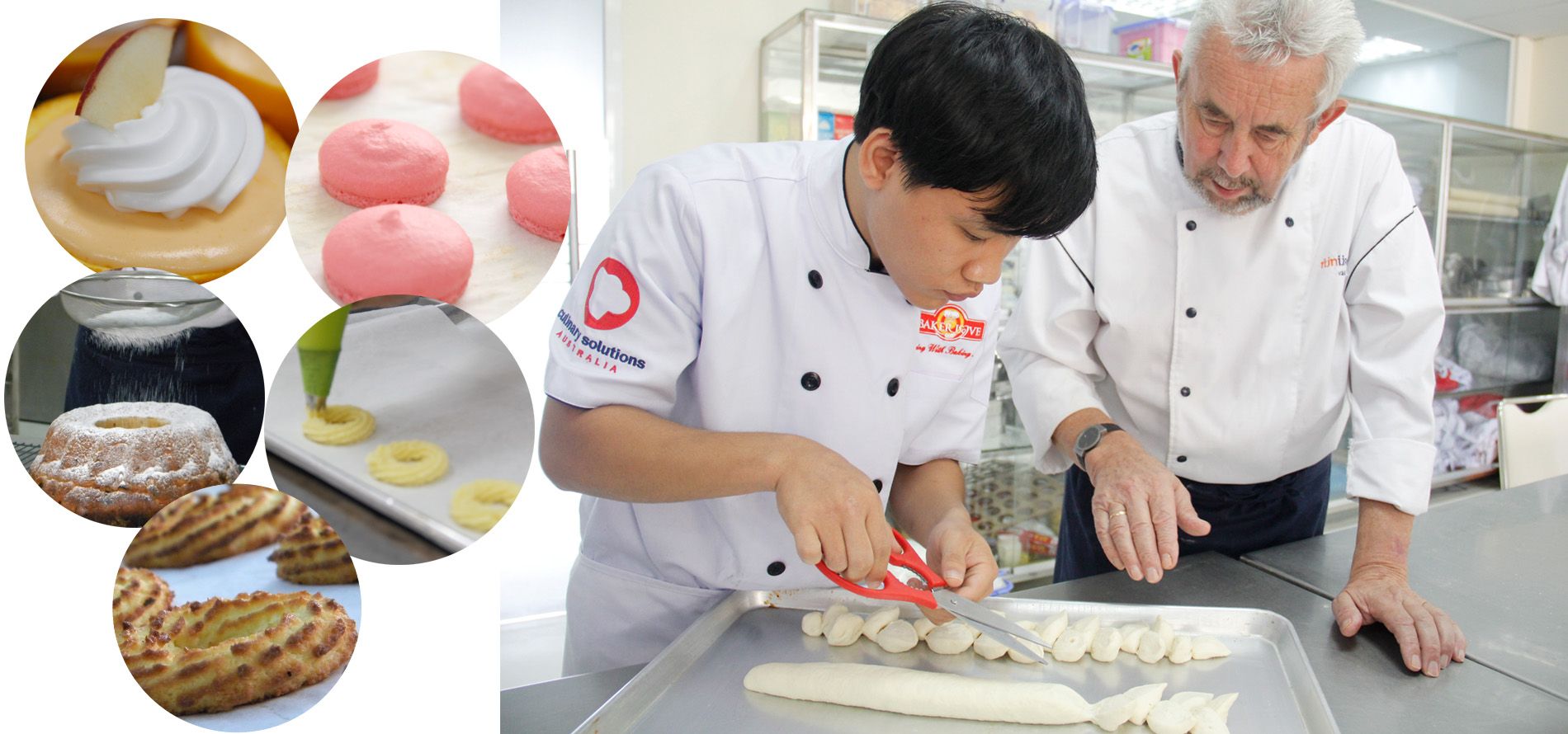 học làm bánh tại Tân Nhất Hương