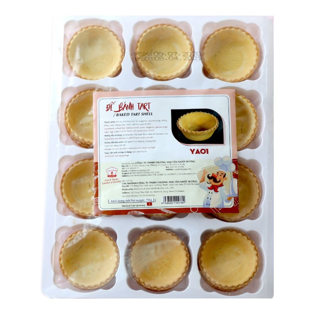 Đế Bánh Tart YA01