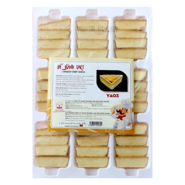 Nhat Huong Baked Tart Shell YA03 (468g - 36 Cái)