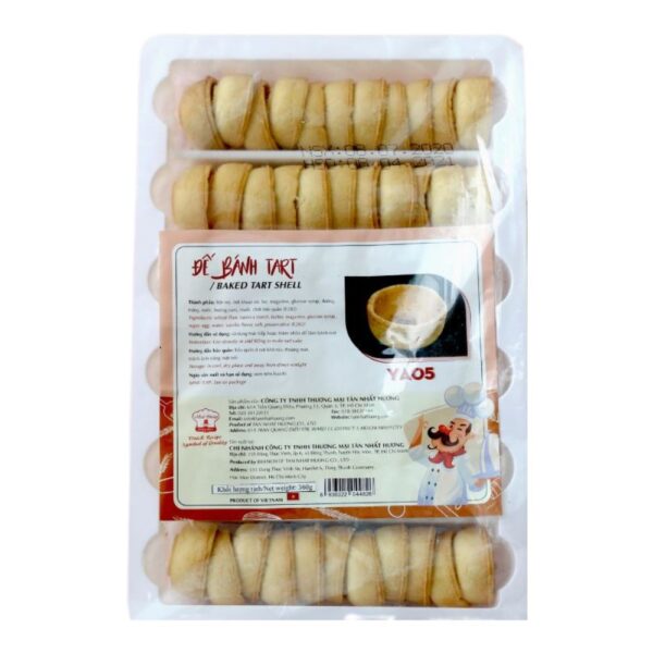 Nhat Huong Baked Tart Shell YA05 (360g - 66 pieces)