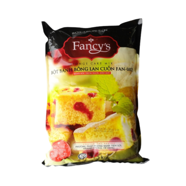 Bột Bánh Bông Lan Cuốn FAN-002 Fancy’s (1.5kg)