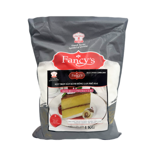 Bột Trộn Sẵn Bông Lan Phô Mai Fancy’s (1kg)