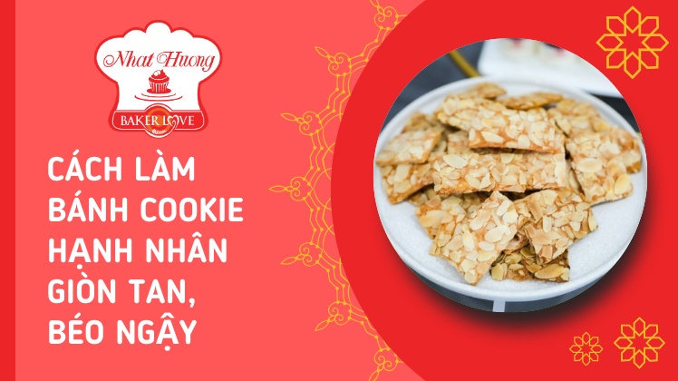 bánh cookie hạnh nhân