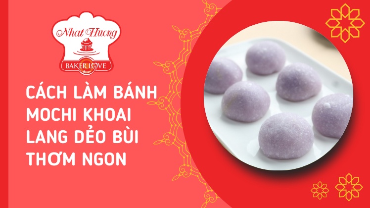 bánh mochi khoai lang