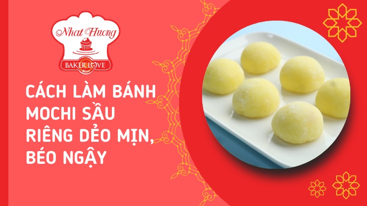 bánh mochi sầu riêng