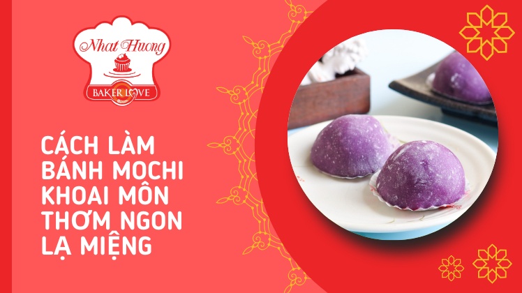 bánh khoai môn mochi đài loan