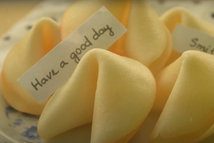 bánh fortune cookies