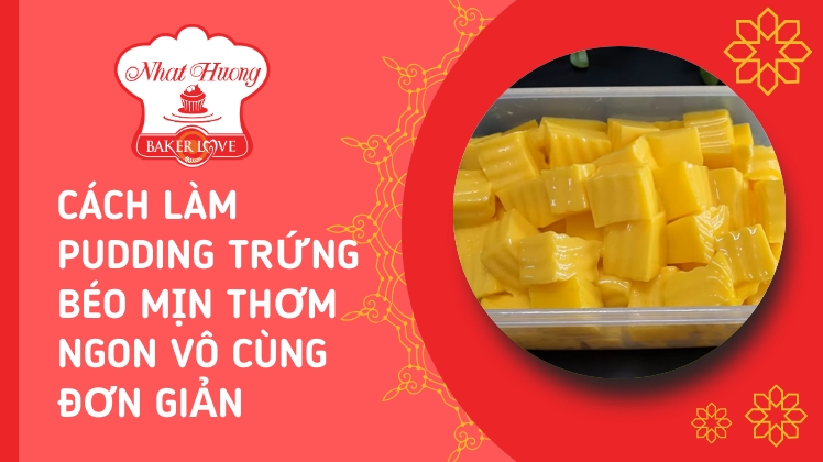 cách làm pudding trứng