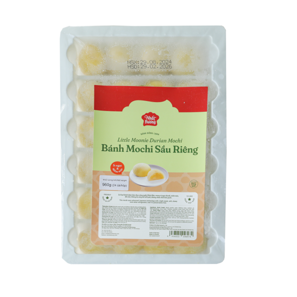 Bánh Mochi Sầu Riêng (960g – 24 cái)