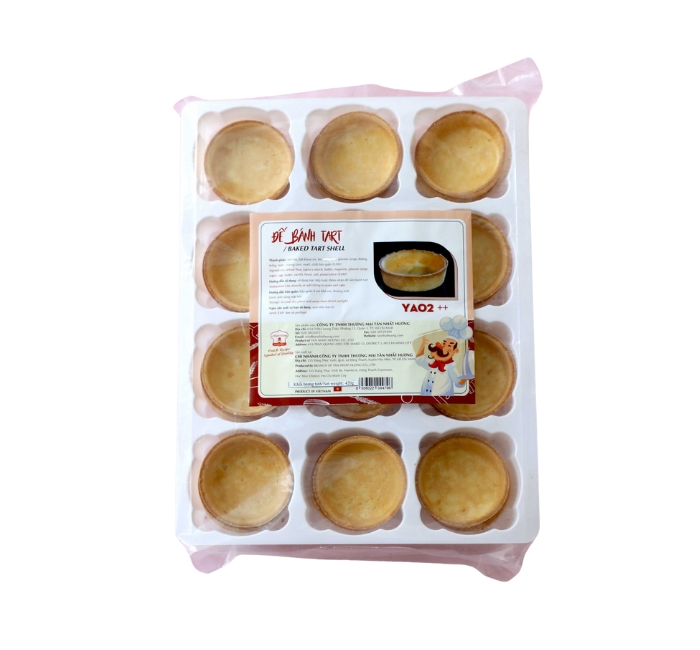 Đế Bánh Tart YA02++ Nhất Hương (420g – 24 cái) – Tròn Lớn