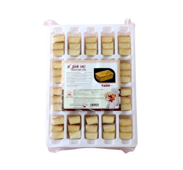 Đế Bánh Tart YA04++ Nhất Hương (720g – 60 Cái) – Chữ Nhật