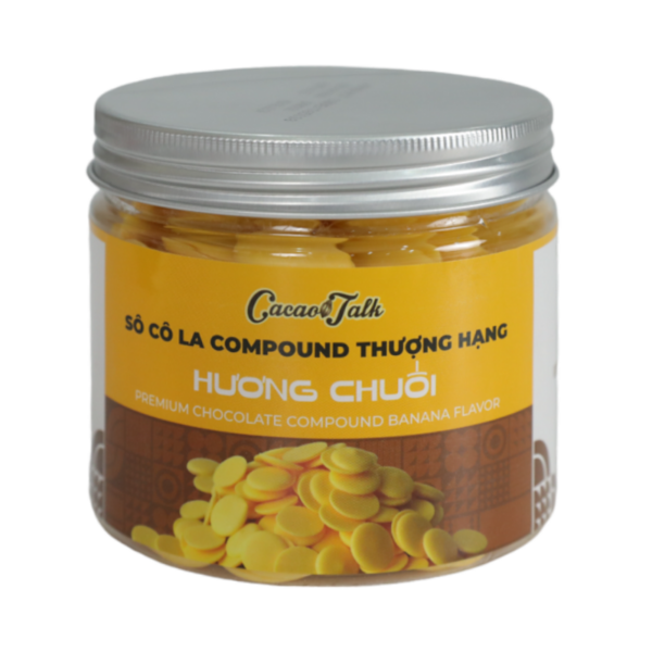 Sô Cô La Compound Thượng Hạng Hương Chuối Cacao Talk – Dạng Nút Áo (250g)