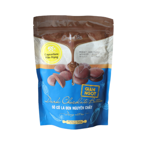 Sô Cô La Đen Nguyên Chất 58% Cacao Talk (500g)