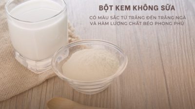 bột kem không sữa