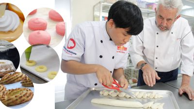 học làm bánh tại Tân Nhất Hương